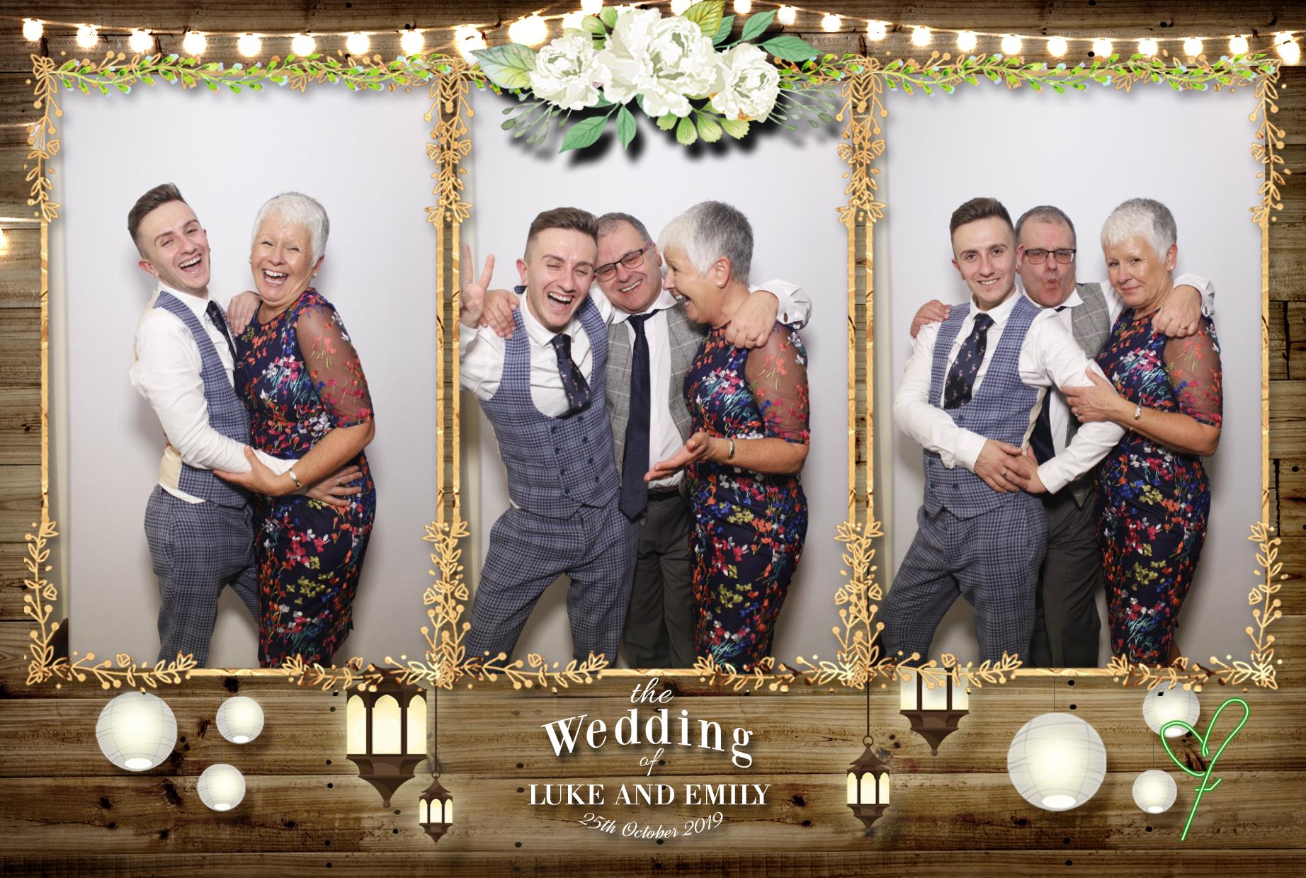 Luke & Emily's Wedding | View more photos from the event at gallery.myphotoboothexperience.co.uk/u/MyPhotoBoothExperienceLtd/Luke-Emilys-Wedding